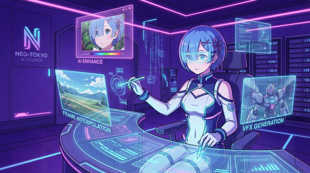 萝莉岛AI动漫创作工作室